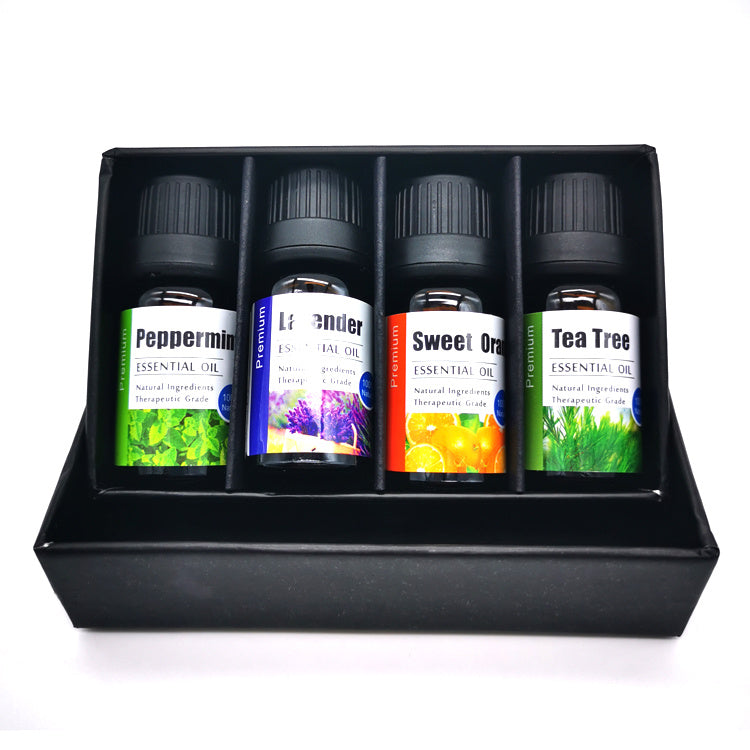 Essential Oil Set for Massage and Aromatherapy