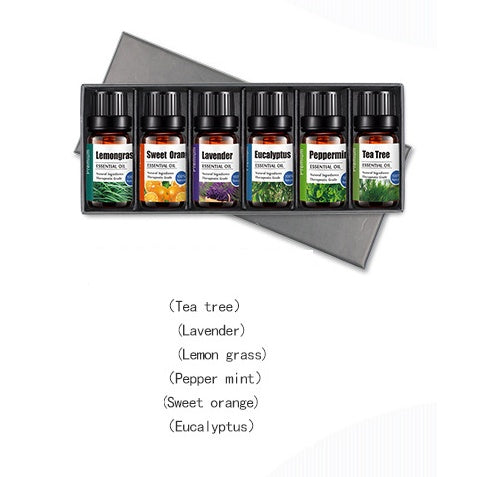 Essential Oil Set for Massage and Aromatherapy