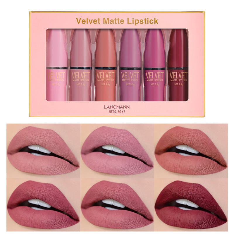 Matte Lipstick Set - Waterproof & Long-lasting