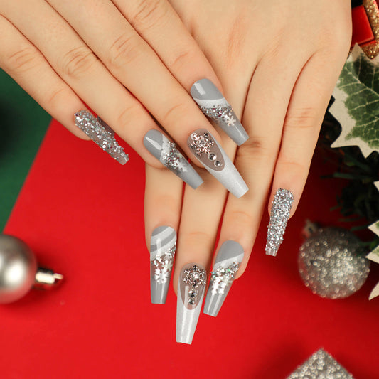 Christmas Nail Tips Set